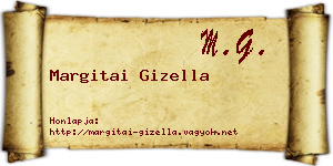 Margitai Gizella névjegykártya